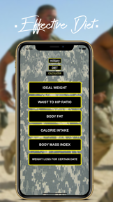 Army Diet TOOL screenshot