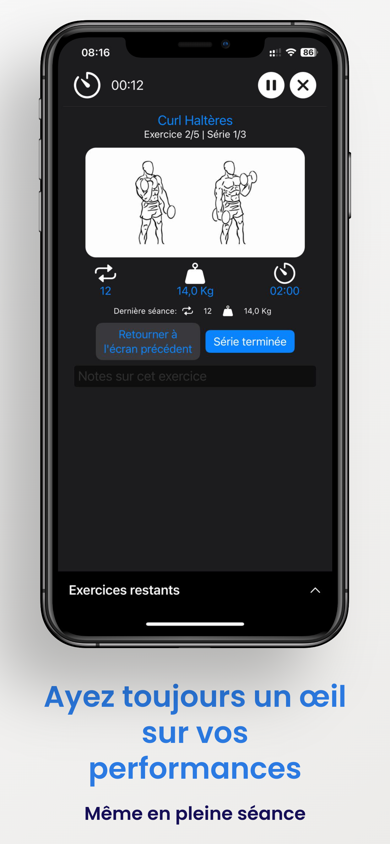 ProFit - Carnet de Musculation