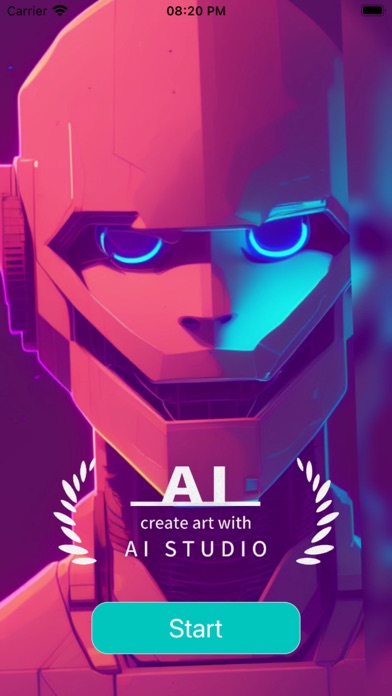 Screenshot #1 pour AI Studio - Wall Art Generator