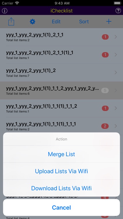 iChecklist screenshot-4