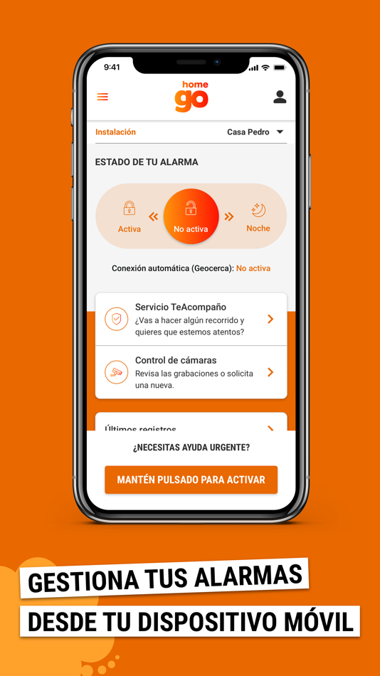 #1. Alarma HomeGO (iOS) 由: MASORANGE