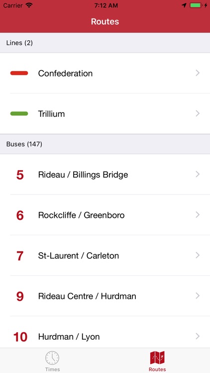 Ottawa Transit (Live Times) screenshot-3