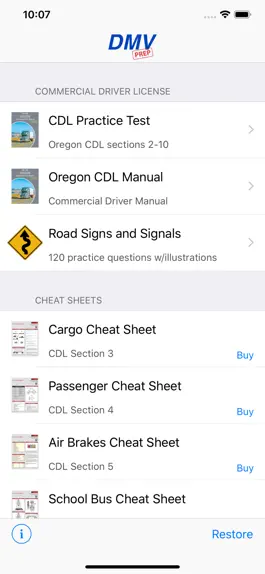 Game screenshot Oregon CDL Test Prep mod apk