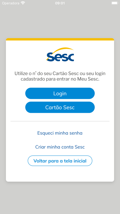 Sesc Paraná Screenshot