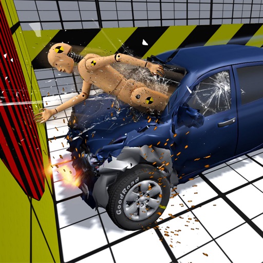 Car Crash Test Simulator Icon