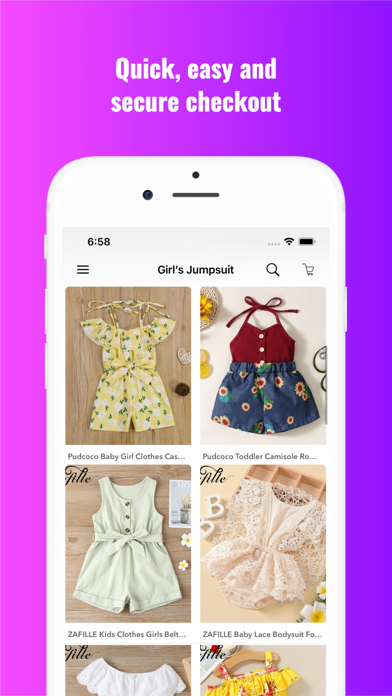 Baby Fashion Stores Online Screenshot