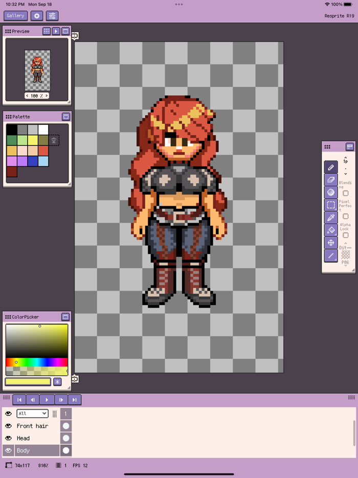 Resprite pixel art studio