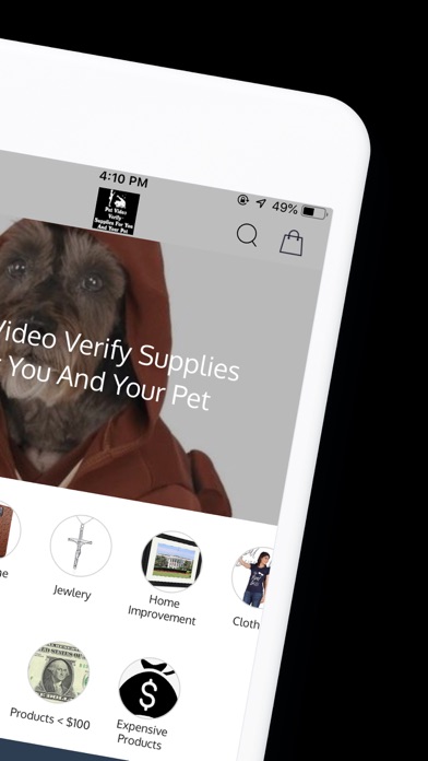 Pet Video Verify Supplies Screenshot