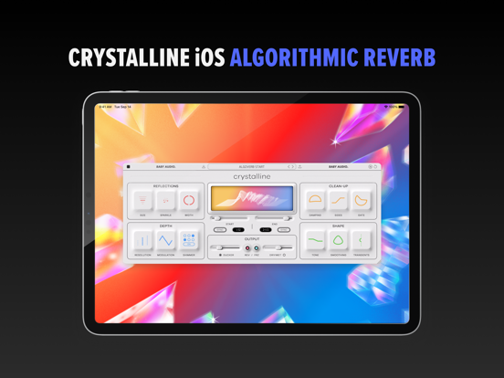 Crystalline - Baby Audio iPad screenshot 1 - Music app