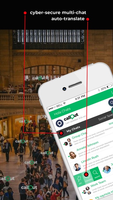 Hola Privacy App Screenshot