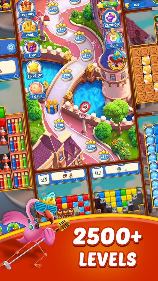 #4. Cube Blast Match 3: Toon & Toy (iOS) 来自: HOMA GAMES