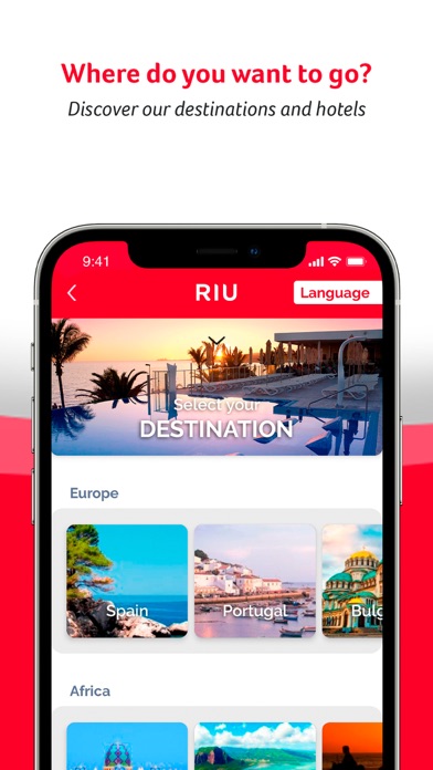 RIU Hotels & Resorts Screenshot