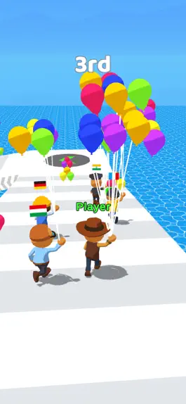 Game screenshot Balloon Race 3D! apk