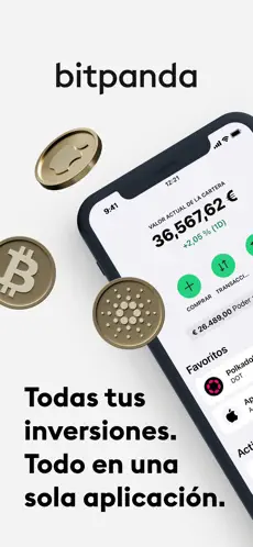 Imágen 1 Bitpanda: Invierte en Bitcoin iphone