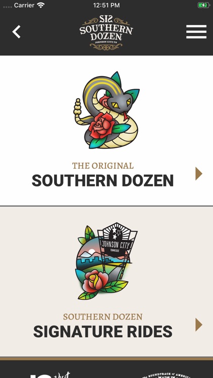 The Southern Dozen Rider Guide