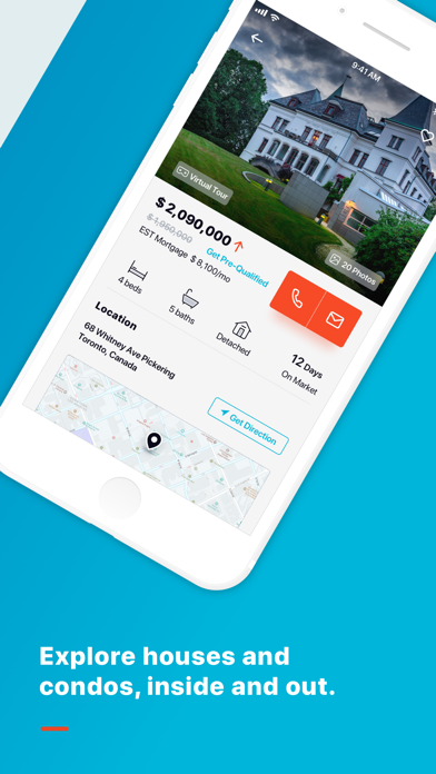 Toronto Real Estate HomeOptima Screenshot