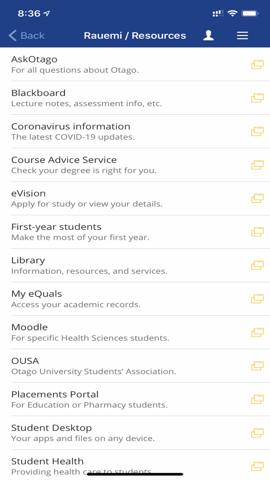 #6. University of Otago (iOS) Podle: University of Otago