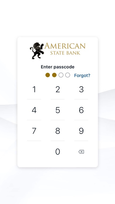 American State Bank Mobile App Screenshot