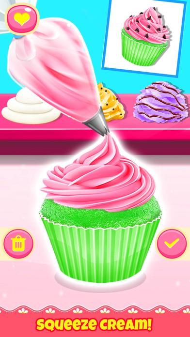 Cupcake Games: Casual Cooking Screenshot