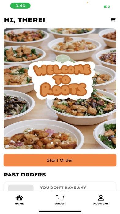 Roots Natural Kitchen Ordering Screenshot