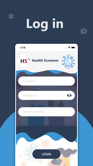 Health Screener Screenshot