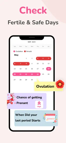 Game screenshot Period Tracker and Calendar apk