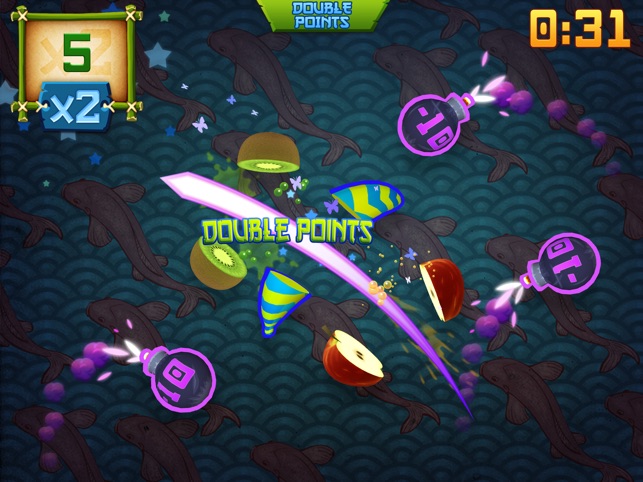 Fruit Ninja Classic (iOS or Android Game App)