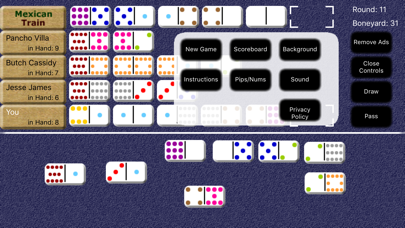 Screenshot #3 pour Mexican Train Dominoes