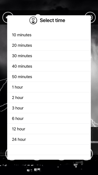 Thunderstorm & Rain Sounds Screenshot