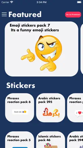 Game screenshot Arabic Stickers for Messages apk