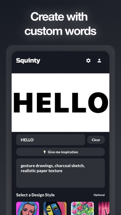 Screenshot #1 pour Squinty : hidden AI symbols