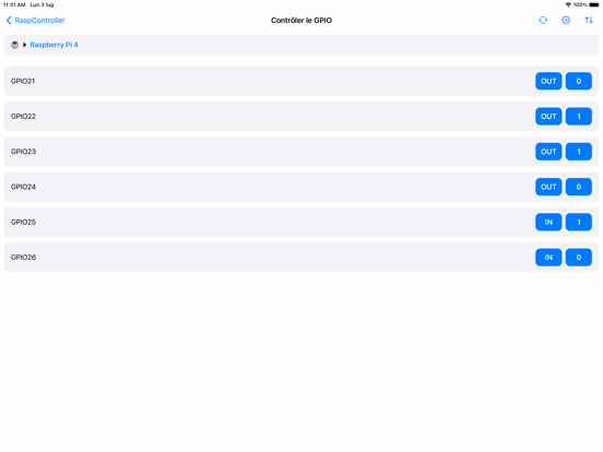 Screenshot #6 pour RaspController