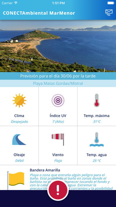 Screenshot #1 pour CONECTAmbiental Mar Menor