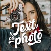 Add text on photos editor icon