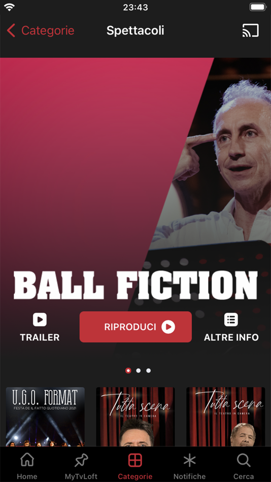 #3. TvLoft (iOS) 由: SOCIETA' EDITORIALE IL FATTO SPA IN BREVE SEIF SPA