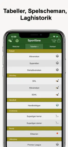 Game screenshot Sportfåne - Målservice SHL PL+ hack