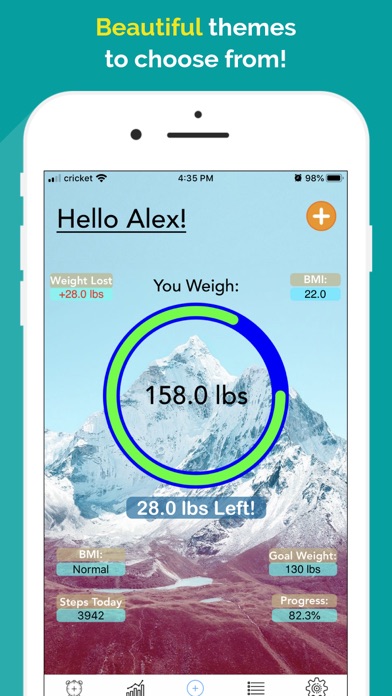 Weight Tracker ++ Screenshot