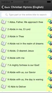 hymns and praise pro iphone screenshot 2
