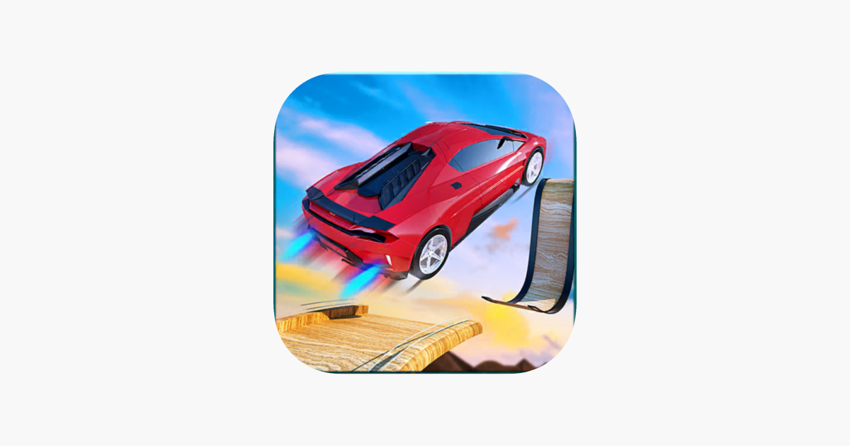 Water Car Stunt Game - Mega Ramp Car Stunt - Car Game 