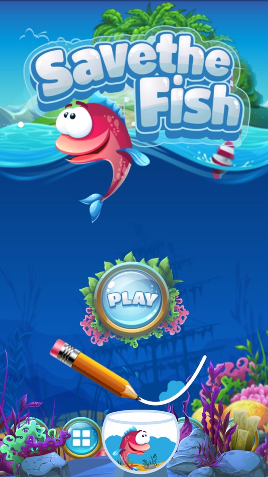 #4. Save The Fish - Physics Puzzle (iOS) Podle: Nirav Tank