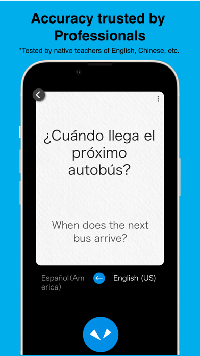 POCKETALK – Translation App Screenshot