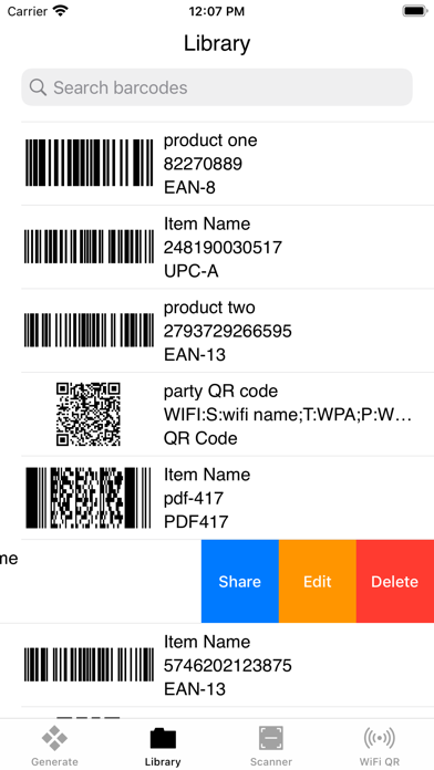 Barcodes Generator Unlimitedのおすすめ画像2