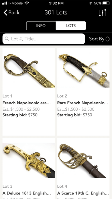 Sofe Design Auctions Screenshot