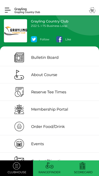 Screenshot #1 pour Grayling Country Club