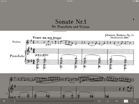 Screenshot #5 pour Brahms Violin Sonatas