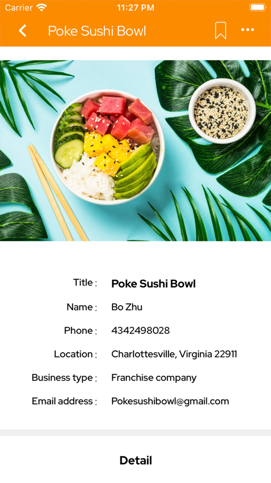 #3. Joob App (iOS) 由: Poke Sushi Bowl LLC