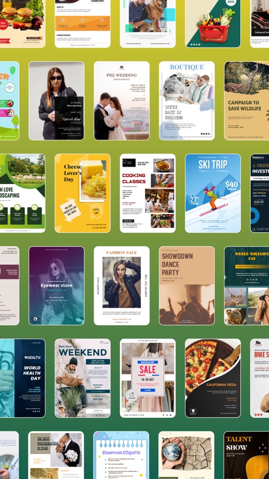 #2. Flyer Maker: Poster Maker Card (iOS) 由: Bhumiben Sutariya