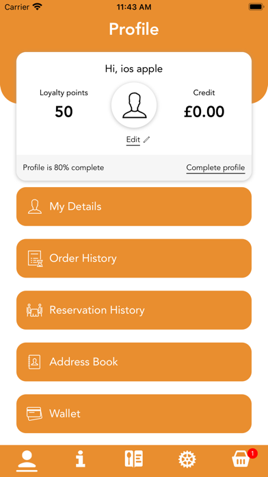 Tawa Indian Kitchen Screenshot