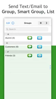 Smart Group: Email, SMS/Text iphone bilder 1