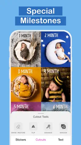 Game screenshot Tiny Peanut: Baby Photo Editor apk